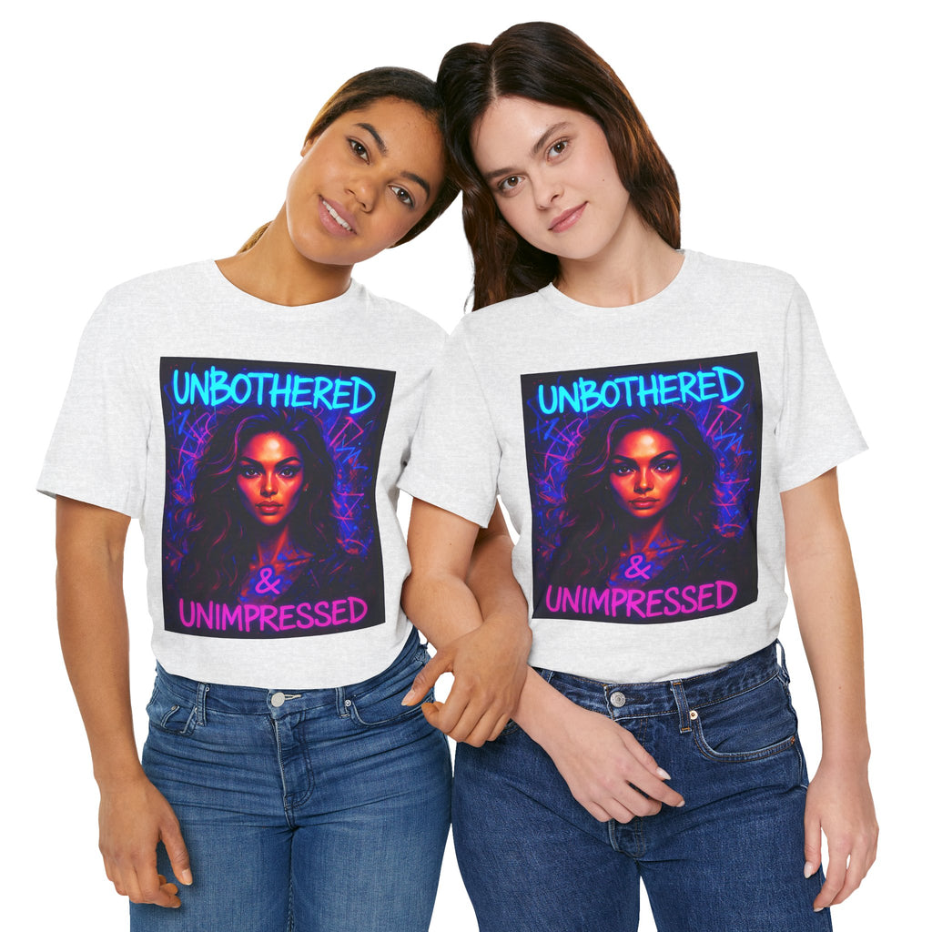 Unbothered & Unimpressed Graphic Portrait Tee