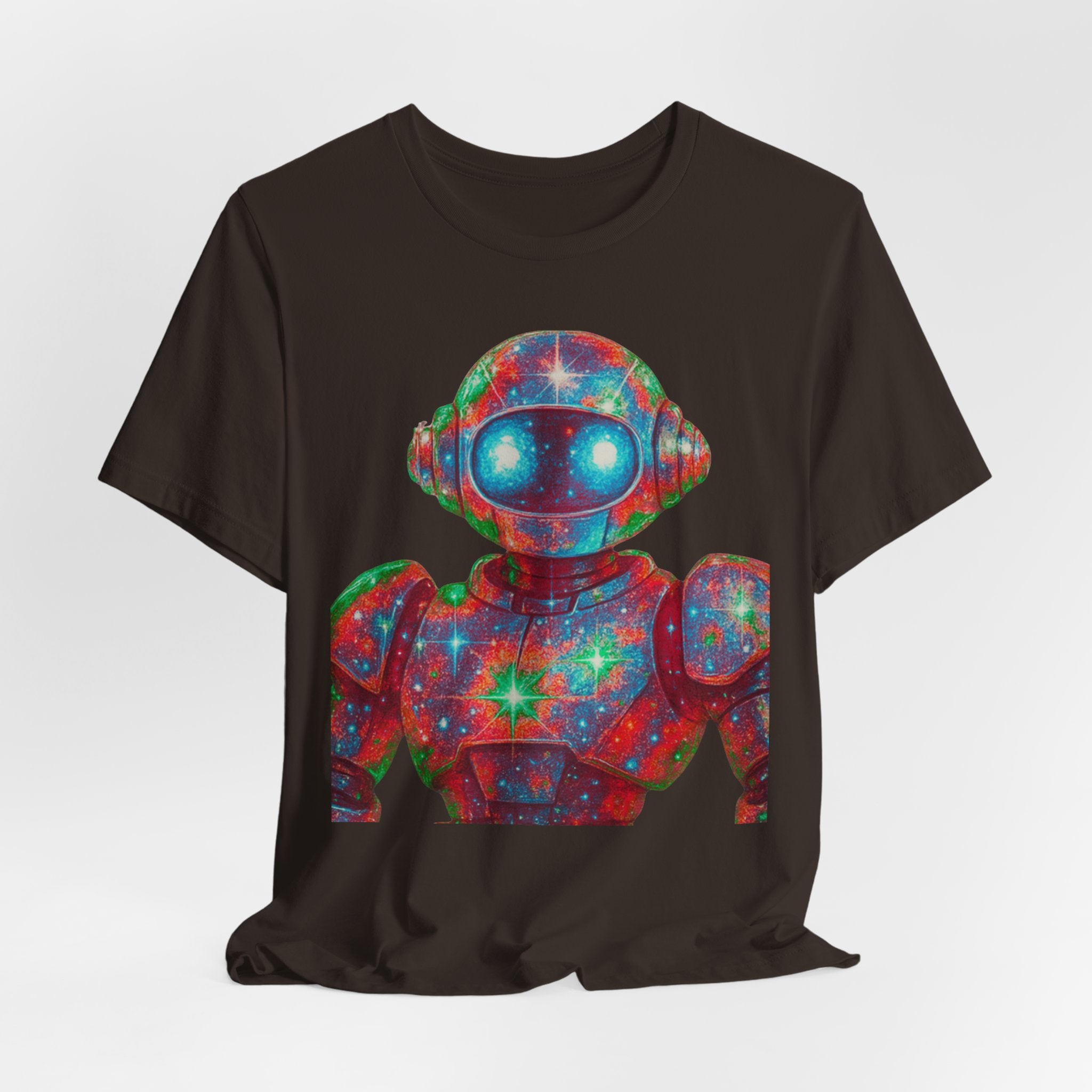 Robot Space Droid  Vibrant Graphic Unisex Tee