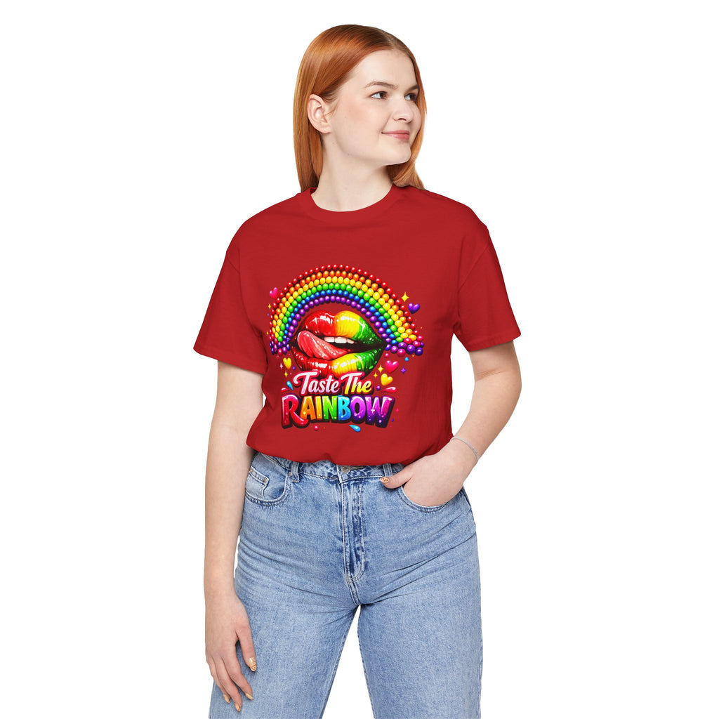 Taste The Rainbow Woman's  Graphic Tee