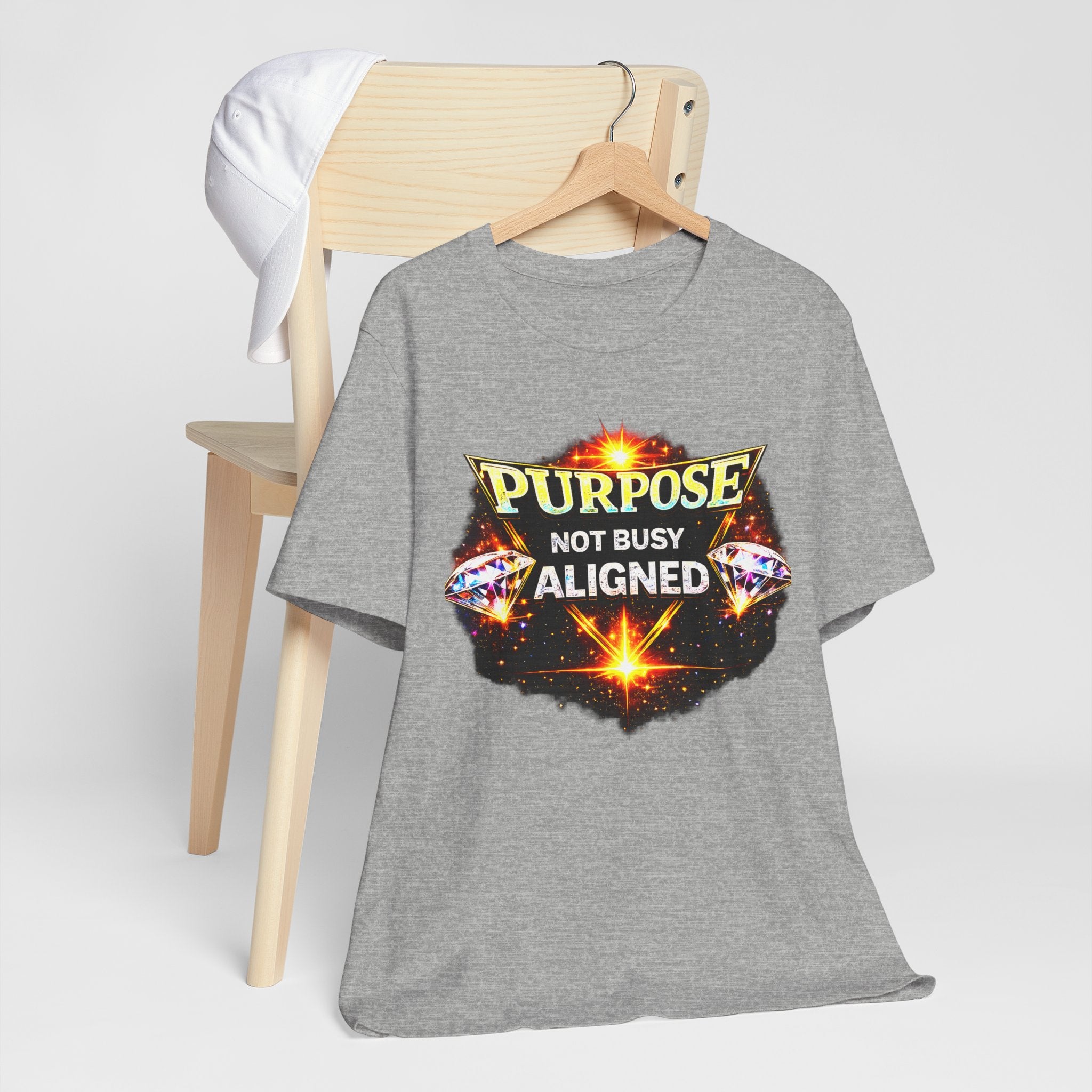 Purpose Not Busy Aligned Unisex Graphic Tee