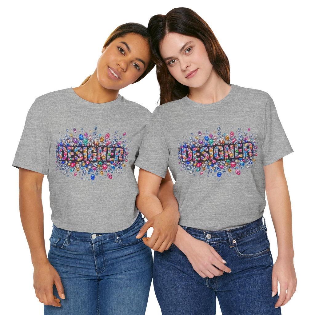 Designer Gemstone Typography Graphic Tee