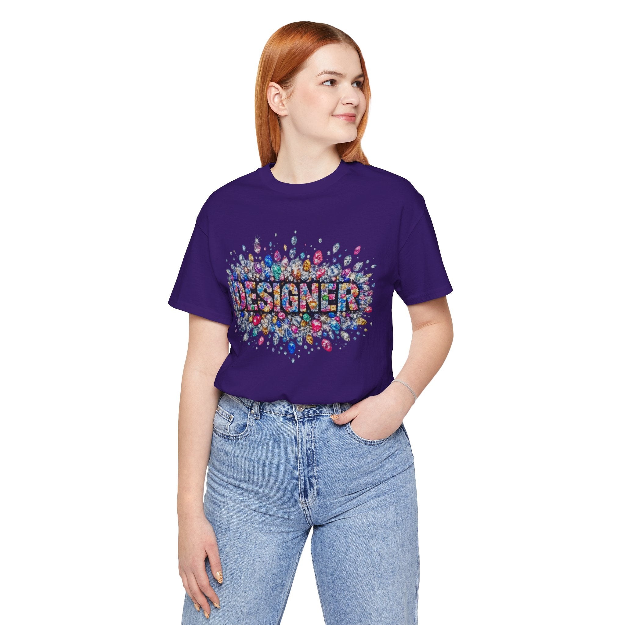 Designer Gemstone Typography Graphic Tee