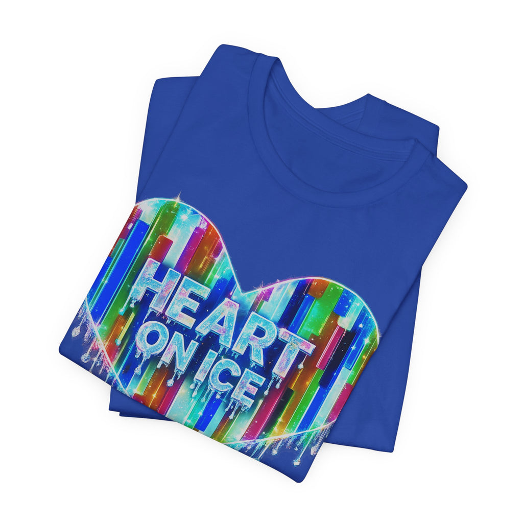Heart on Ice Diamond Melt Graphic Tee