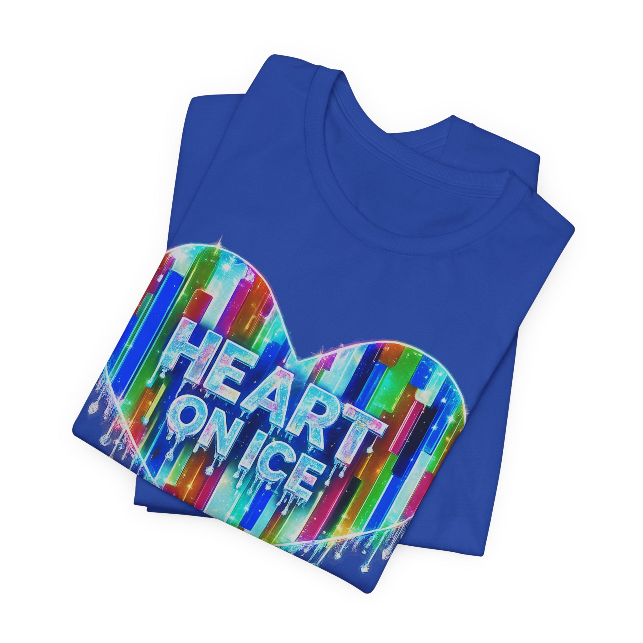 Heart on Ice Diamond Melt Graphic Tee