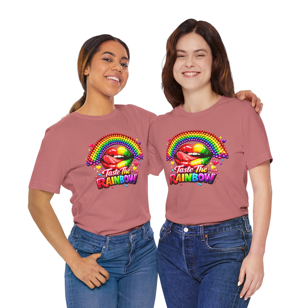 Taste The Rainbow Woman's  Graphic Tee