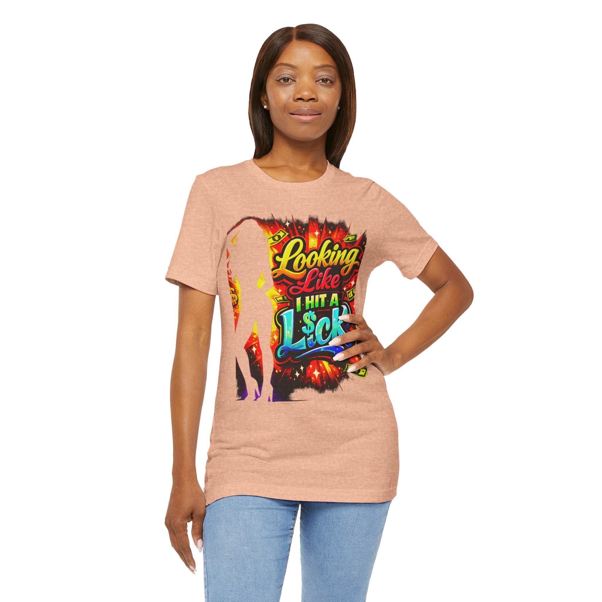 Looking Like I Hit a Lick Silhouette Graphic Tee