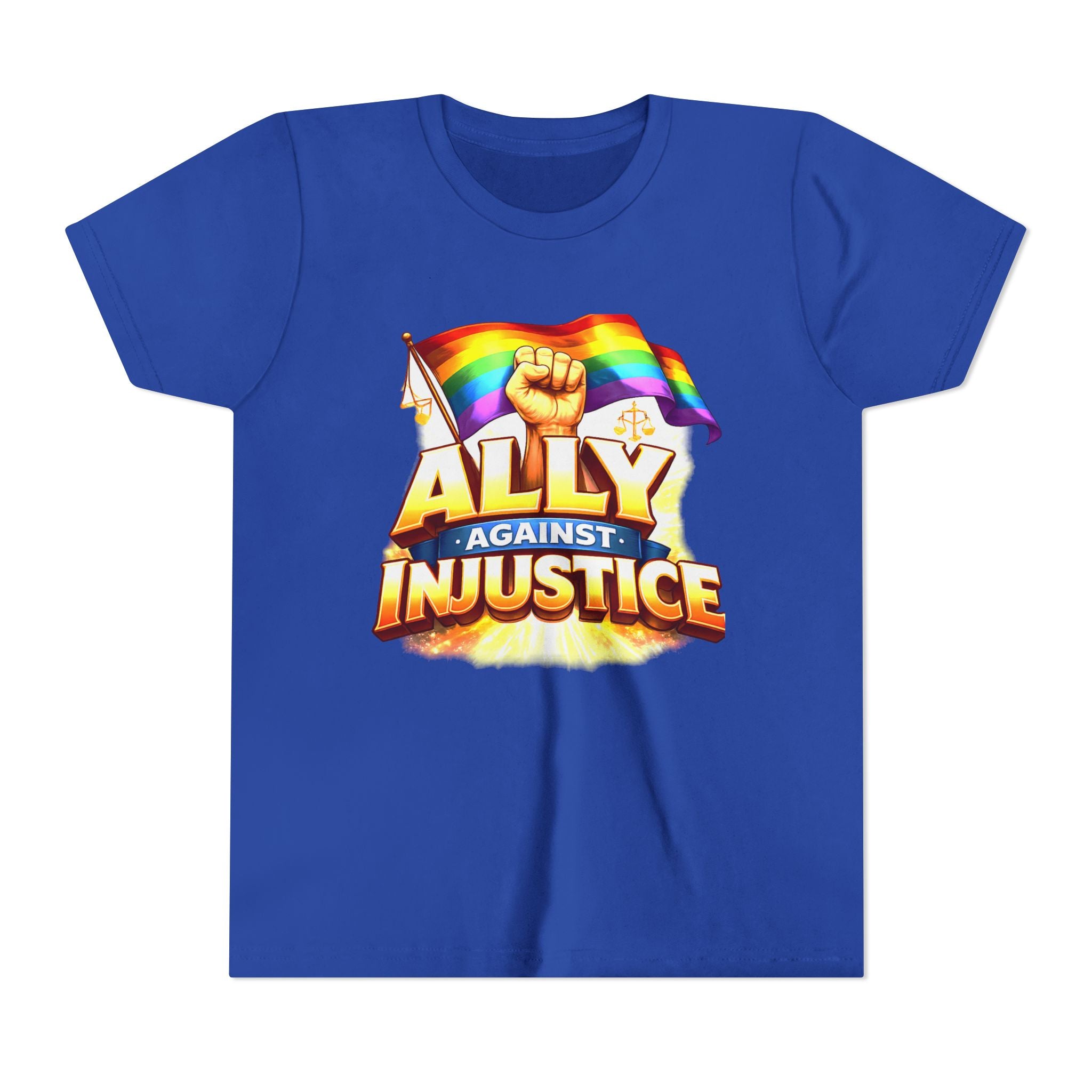 "Ally Against Injustice"  Graphic Unisex Tee