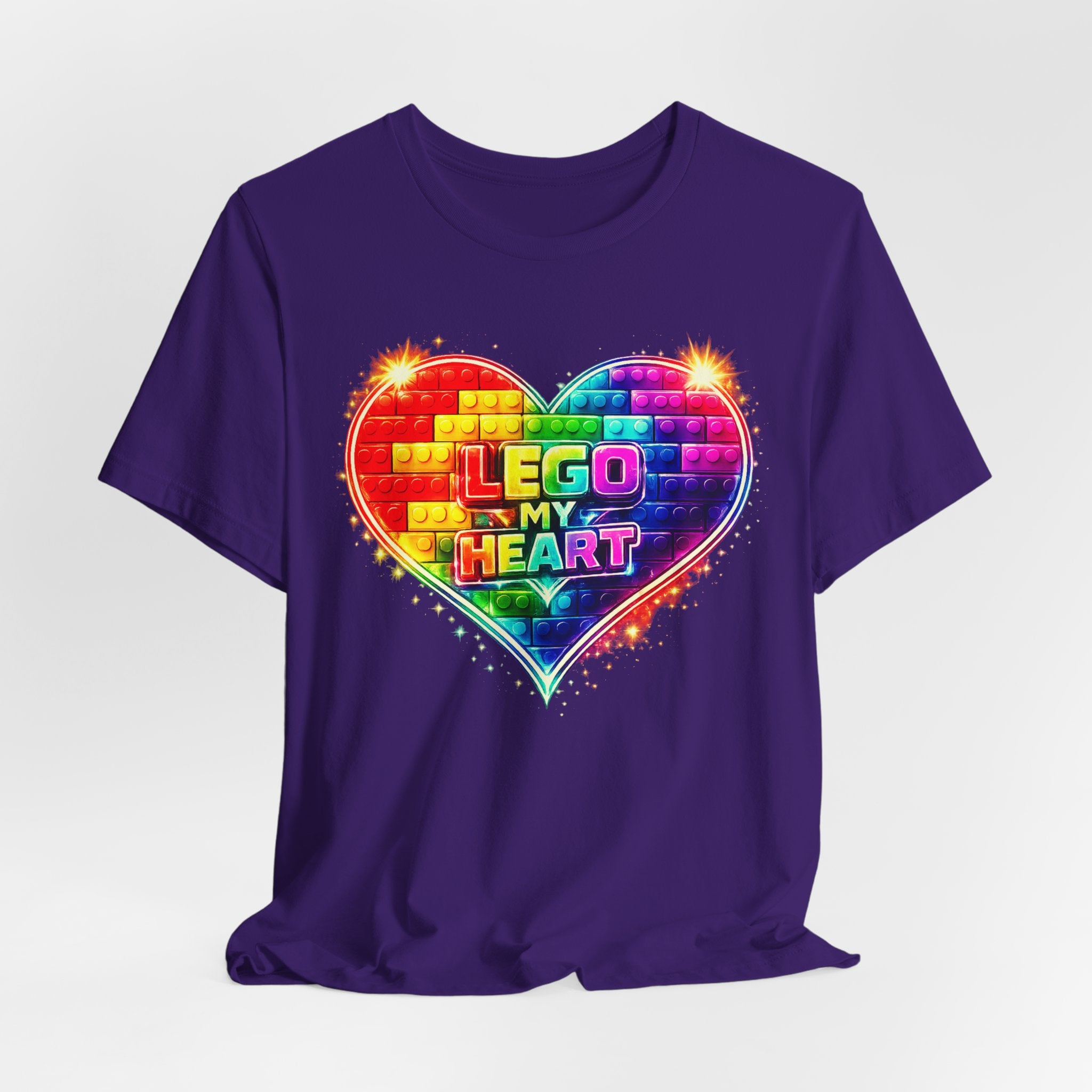 Lego My Heart Graphic Design T-Shirt