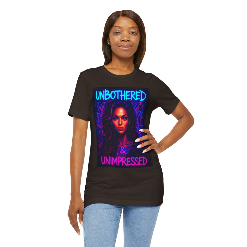 Unbothered & Unimpressed Graphic Portrait Tee