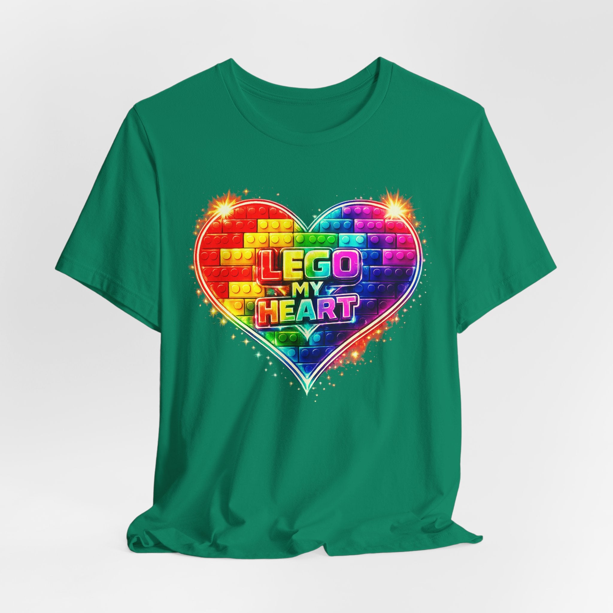 Lego My Heart Graphic Design T-Shirt