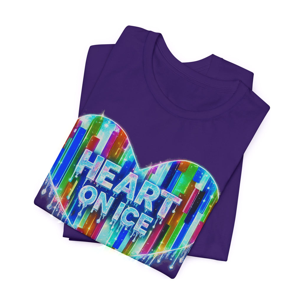 Heart on Ice Diamond Melt Graphic Tee