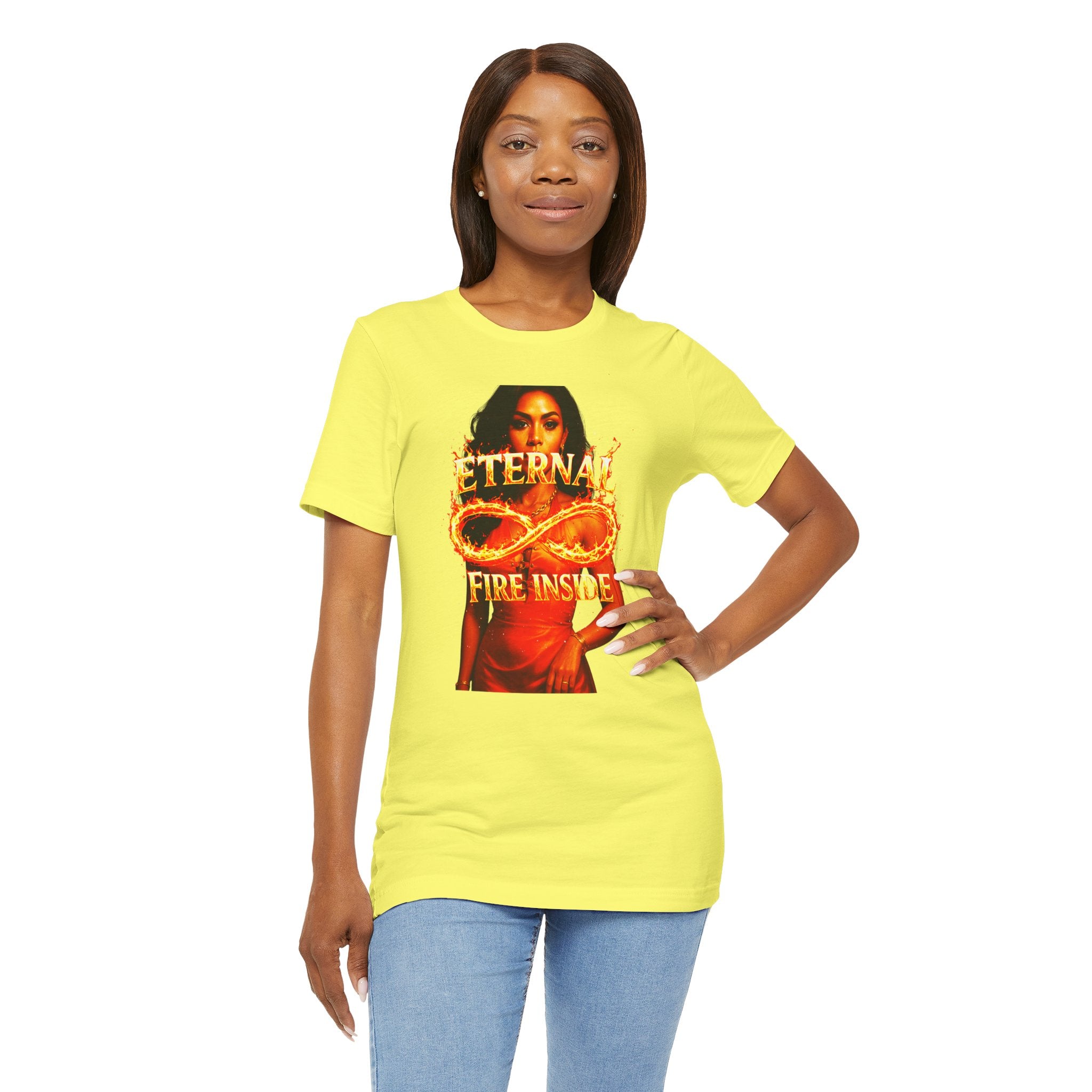 Eternal Fire Inside Graphic Statement Tee