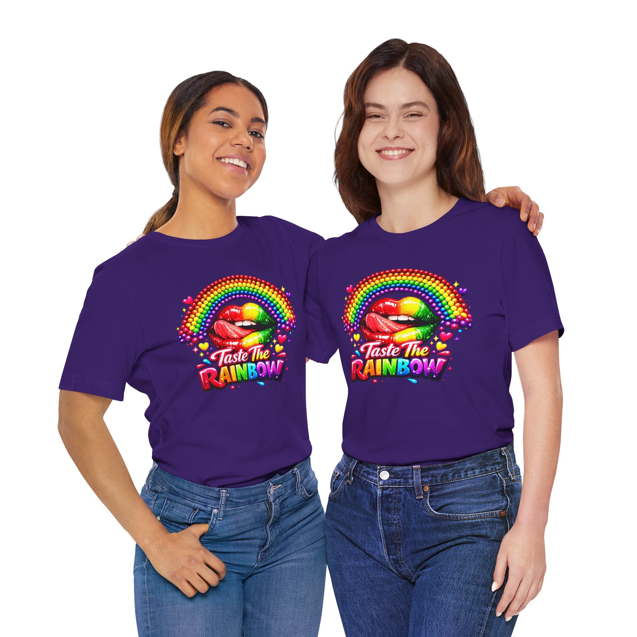 Taste The Rainbow Woman's  Graphic Tee