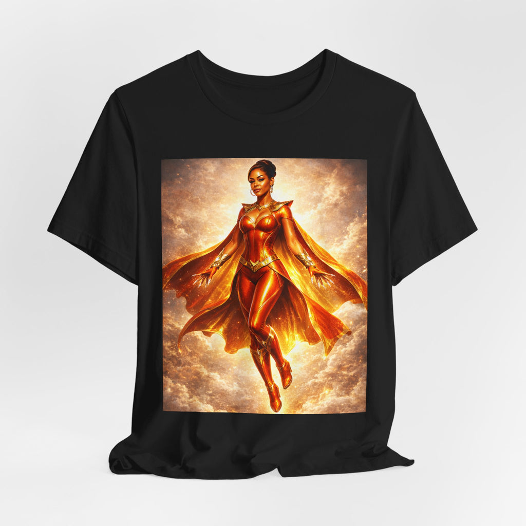 FLOATING GODDESS  HERO PORTRAIT GRAPHIC TEE