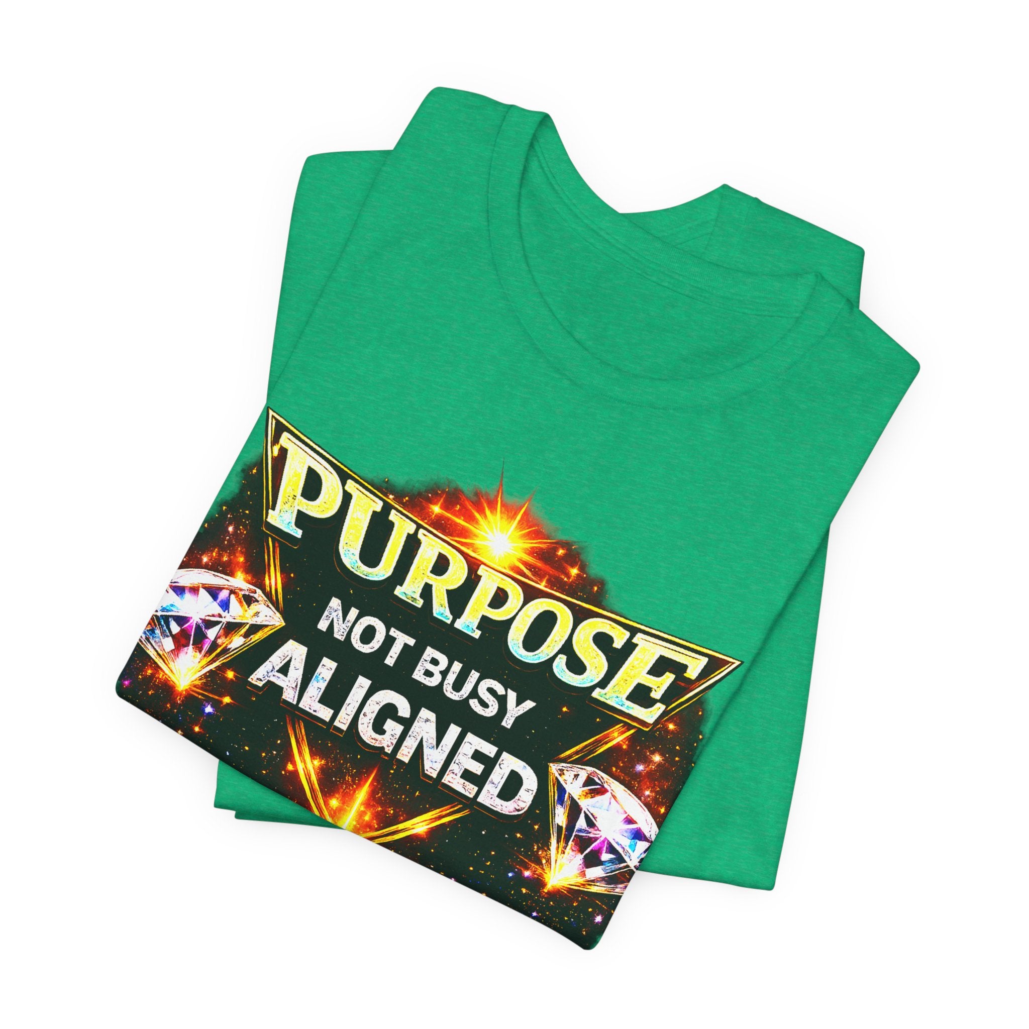 Purpose Not Busy Aligned Unisex Graphic Tee