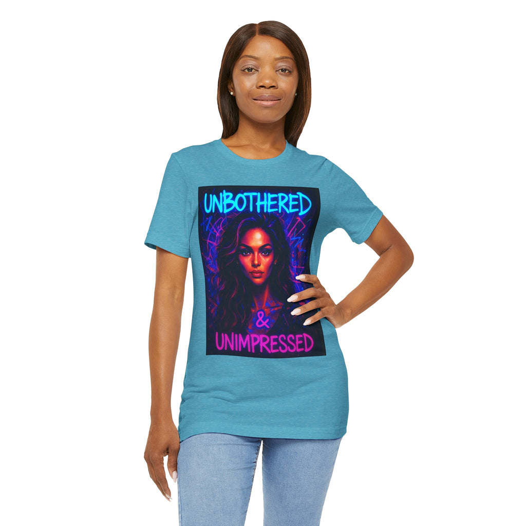 Unbothered & Unimpressed Graphic Portrait Tee