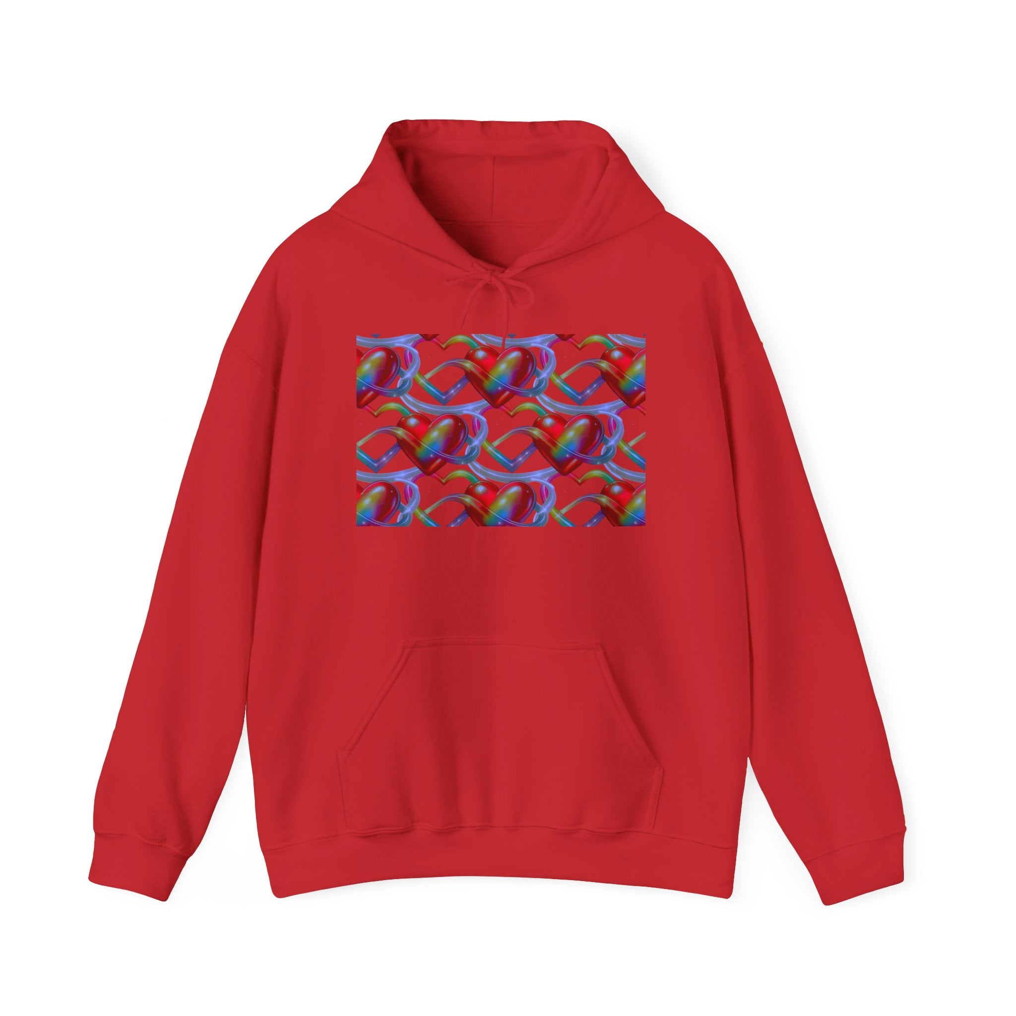 hearts Intertwined Womans Graphic Hoodie