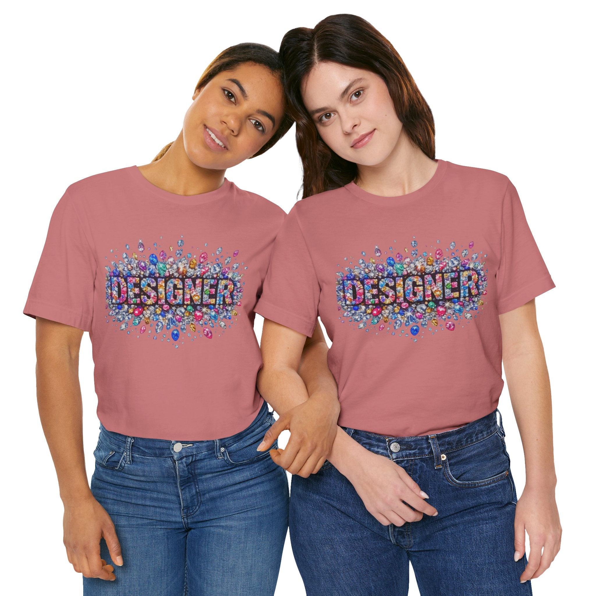 Designer Gemstone Typography Graphic Tee