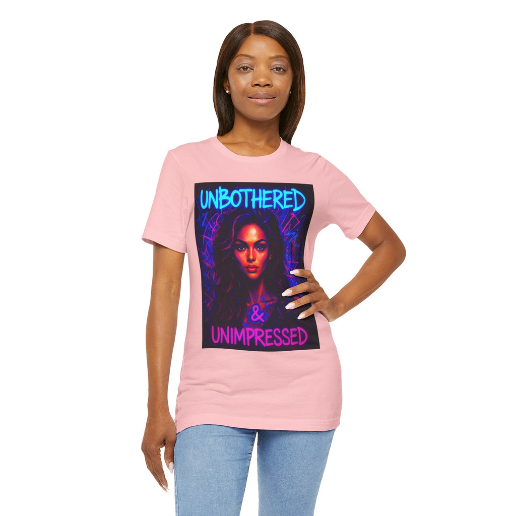 Unbothered & Unimpressed Graphic Portrait Tee