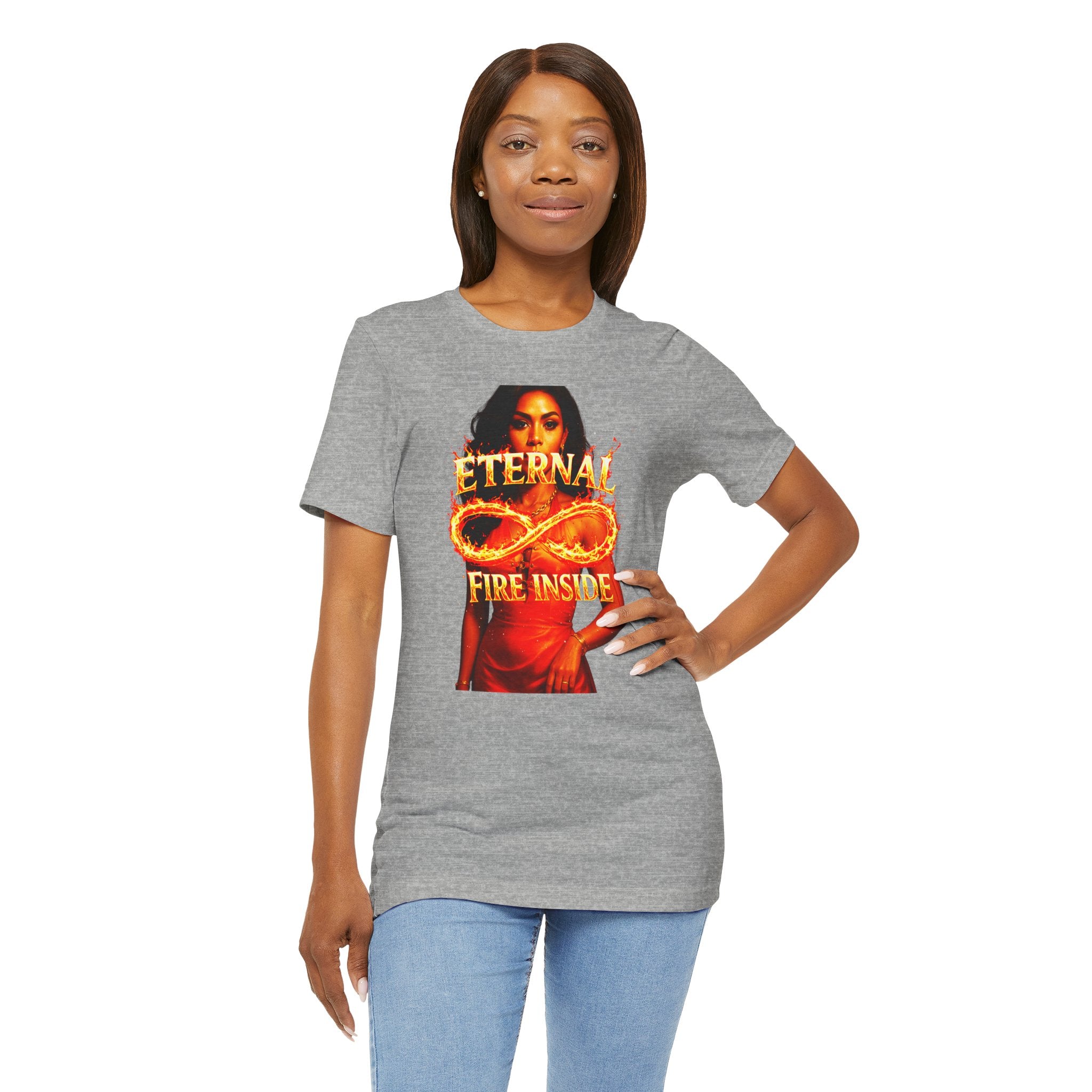 Eternal Fire Inside Graphic Statement Tee