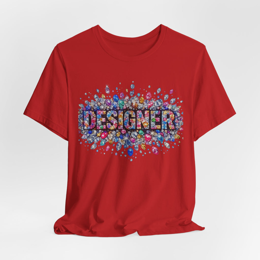 Designer Gemstone Typography Graphic Tee