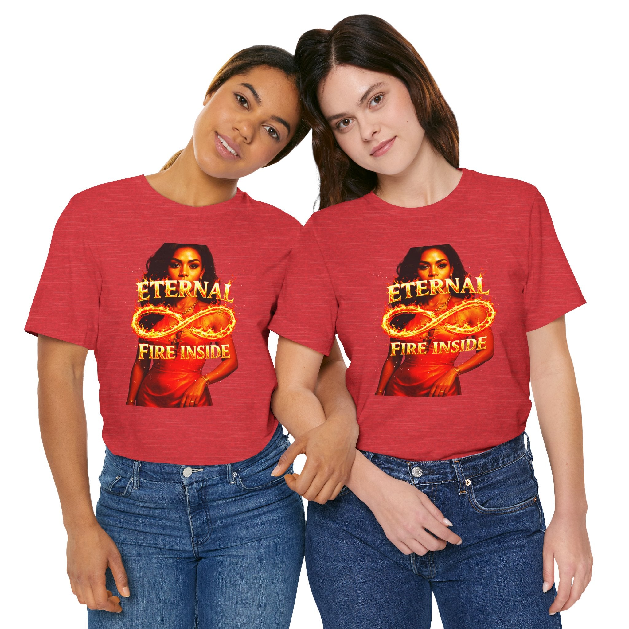 Eternal Fire Inside Graphic Statement Tee