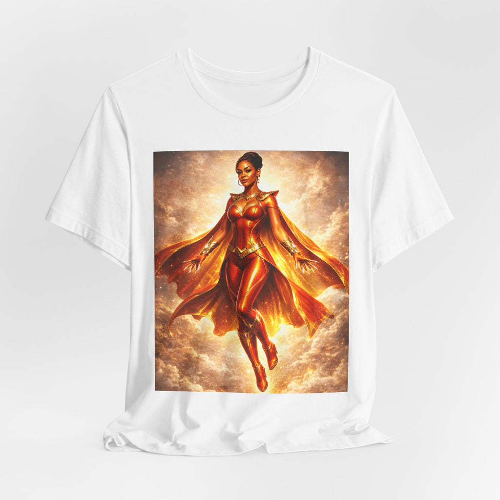 FLOATING GODDESS  HERO PORTRAIT GRAPHIC TEE