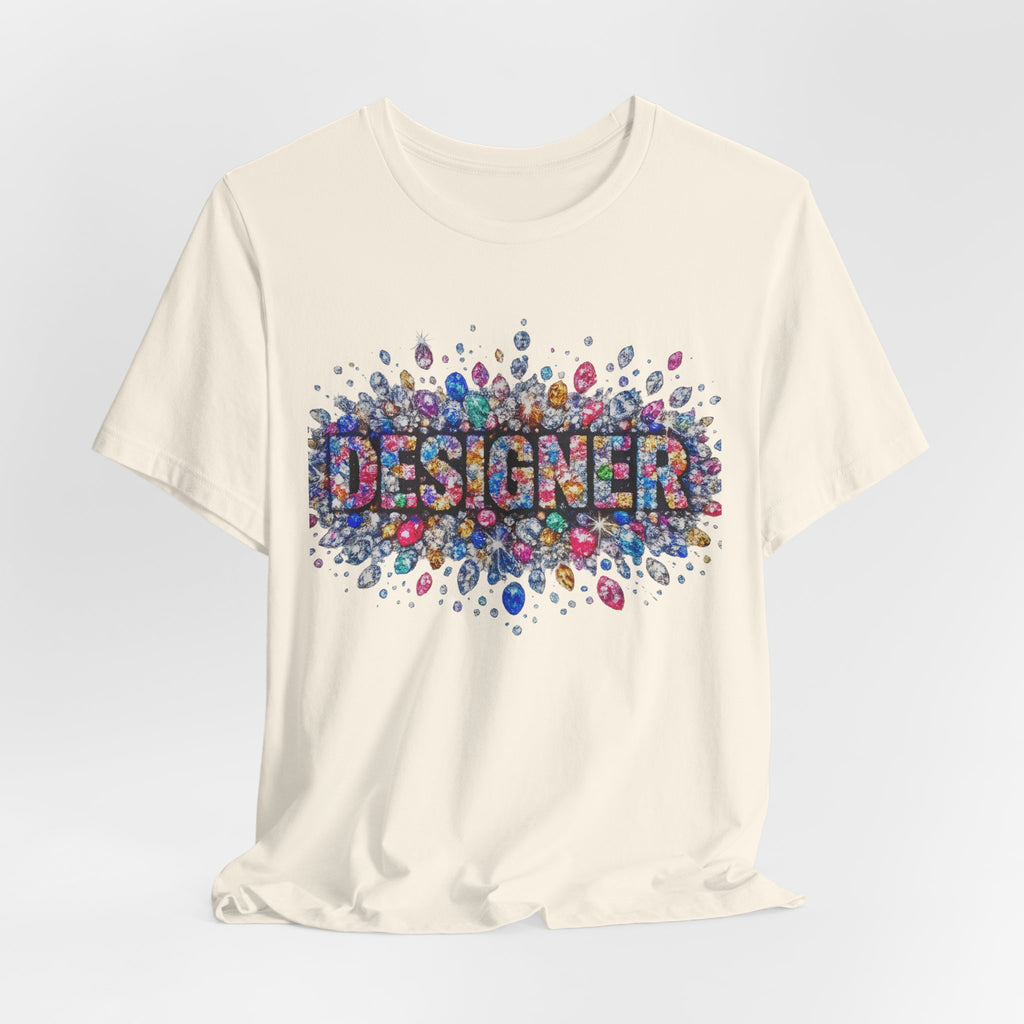 Designer Gemstone Typography Graphic Tee