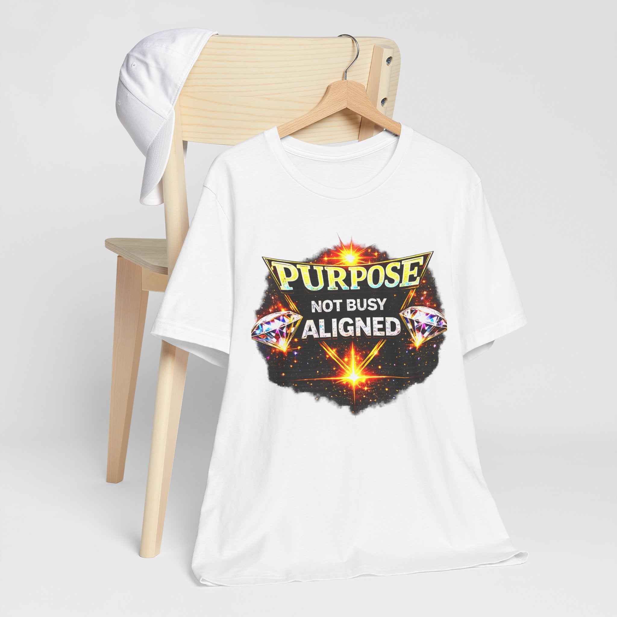 Purpose Not Busy Aligned Unisex Graphic Tee