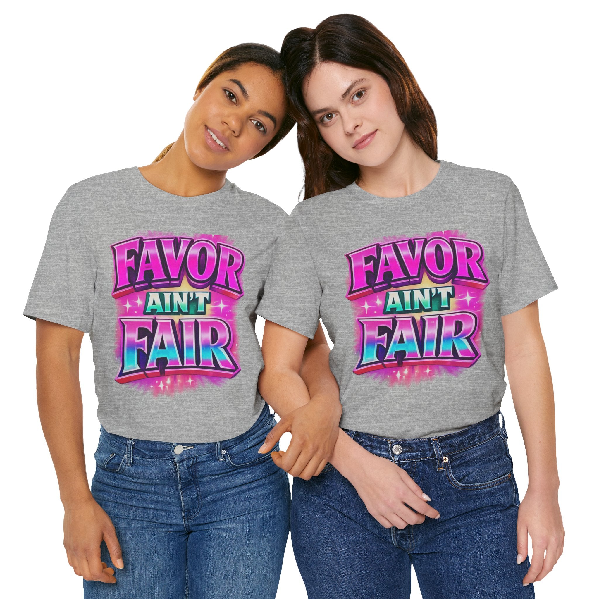 Favor Ain't Fair Woman's Statement  Graphic Tee