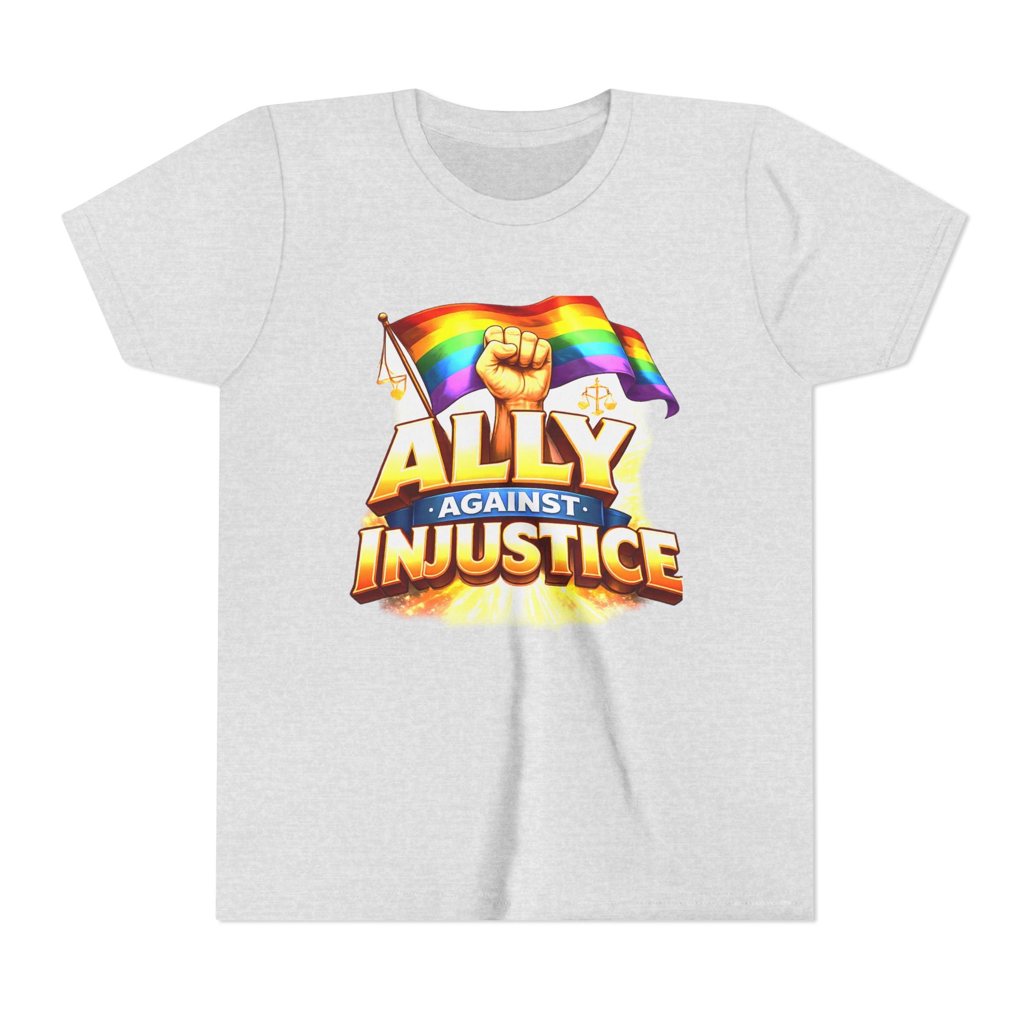 "Ally Against Injustice"  Graphic Unisex Tee