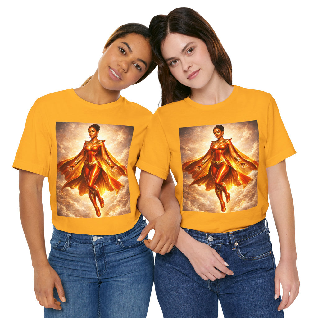FLOATING GODDESS  HERO PORTRAIT GRAPHIC TEE