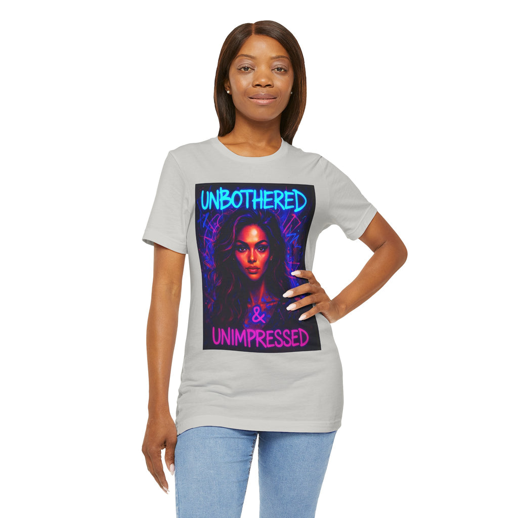 Unbothered & Unimpressed Graphic Portrait Tee