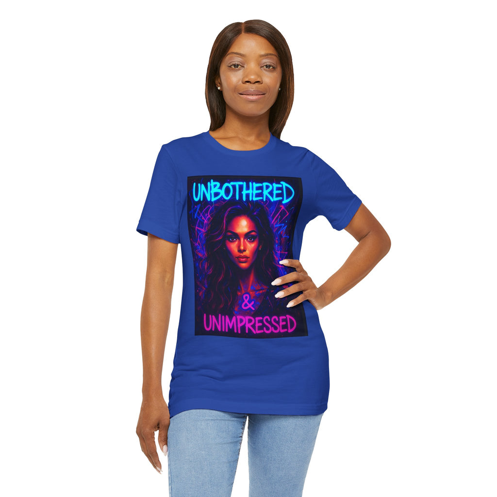Unbothered & Unimpressed Graphic Portrait Tee