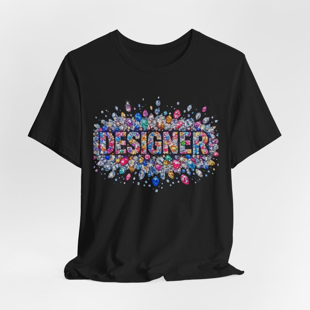 Designer Gemstone Typography Graphic Tee