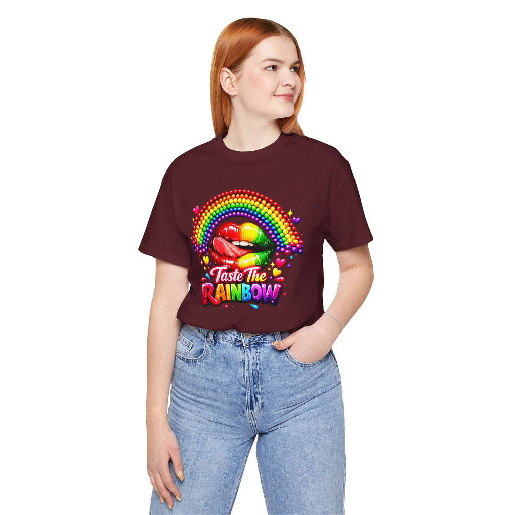 Taste The Rainbow Woman's  Graphic Tee