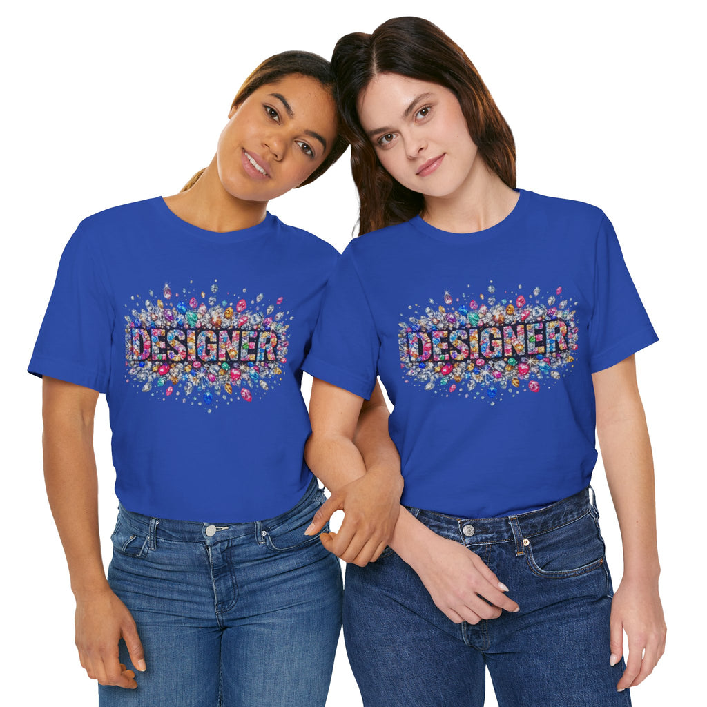 Designer Gemstone Typography Graphic Tee