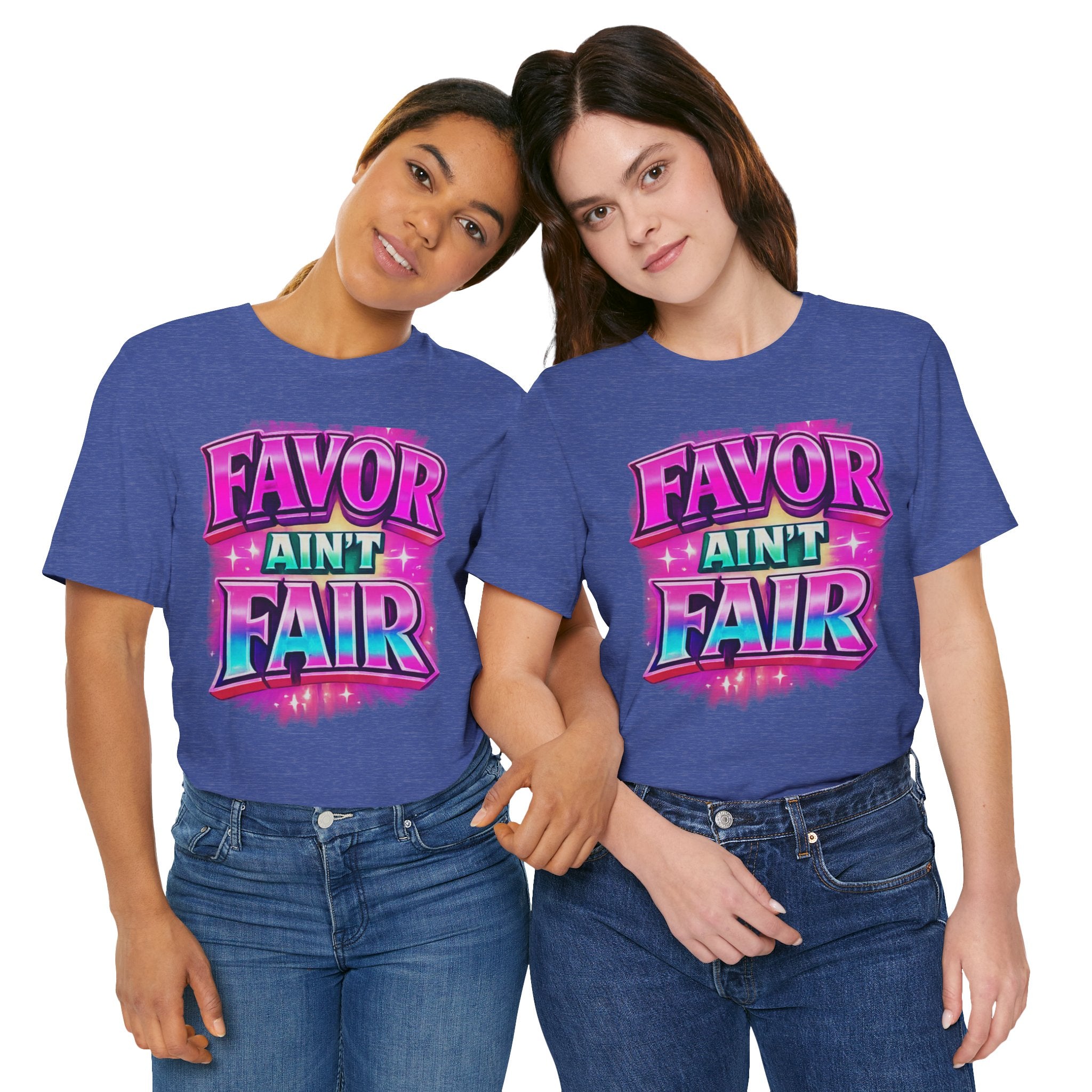 Favor Ain't Fair Woman's Statement  Graphic Tee