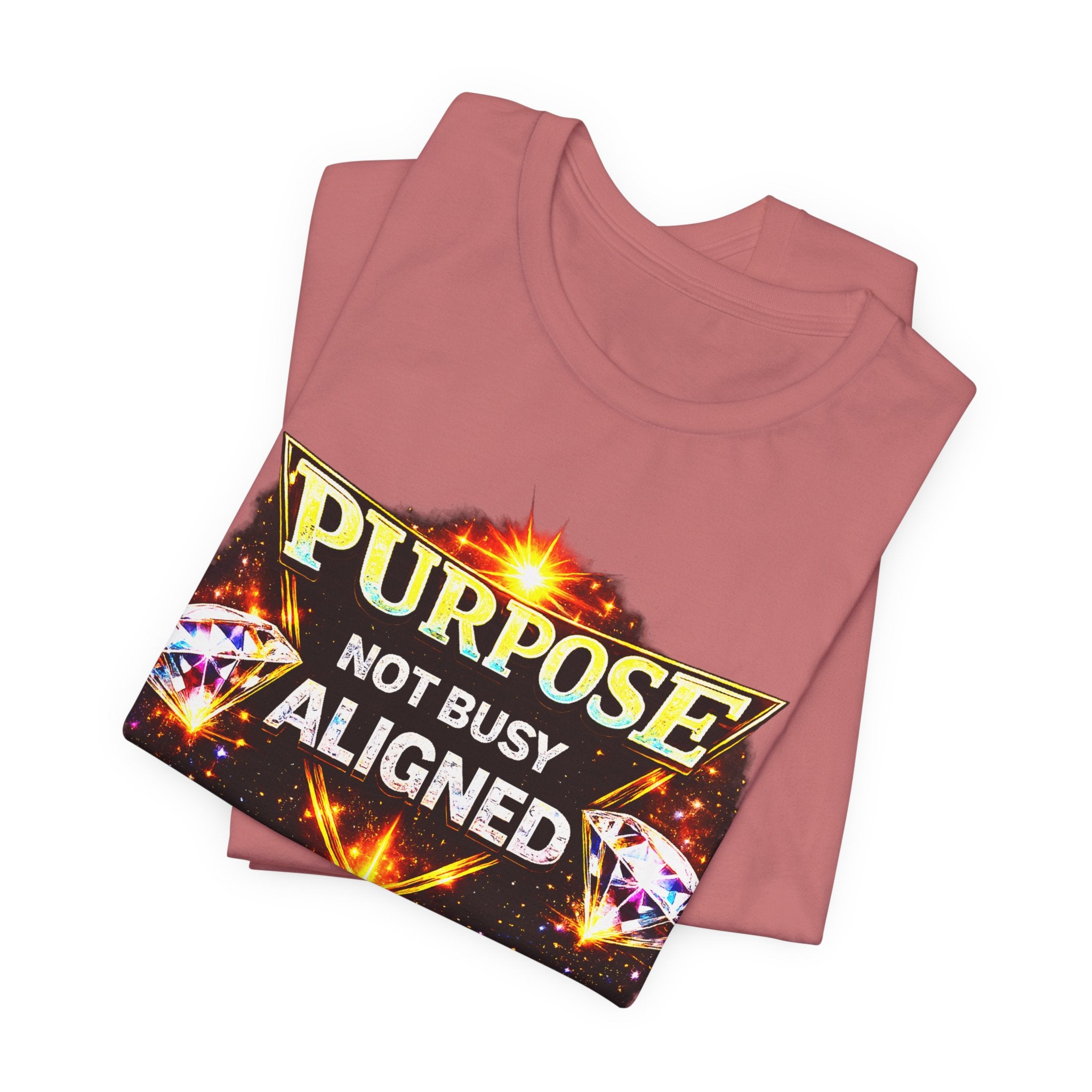 Purpose Not Busy Aligned Unisex Graphic Tee