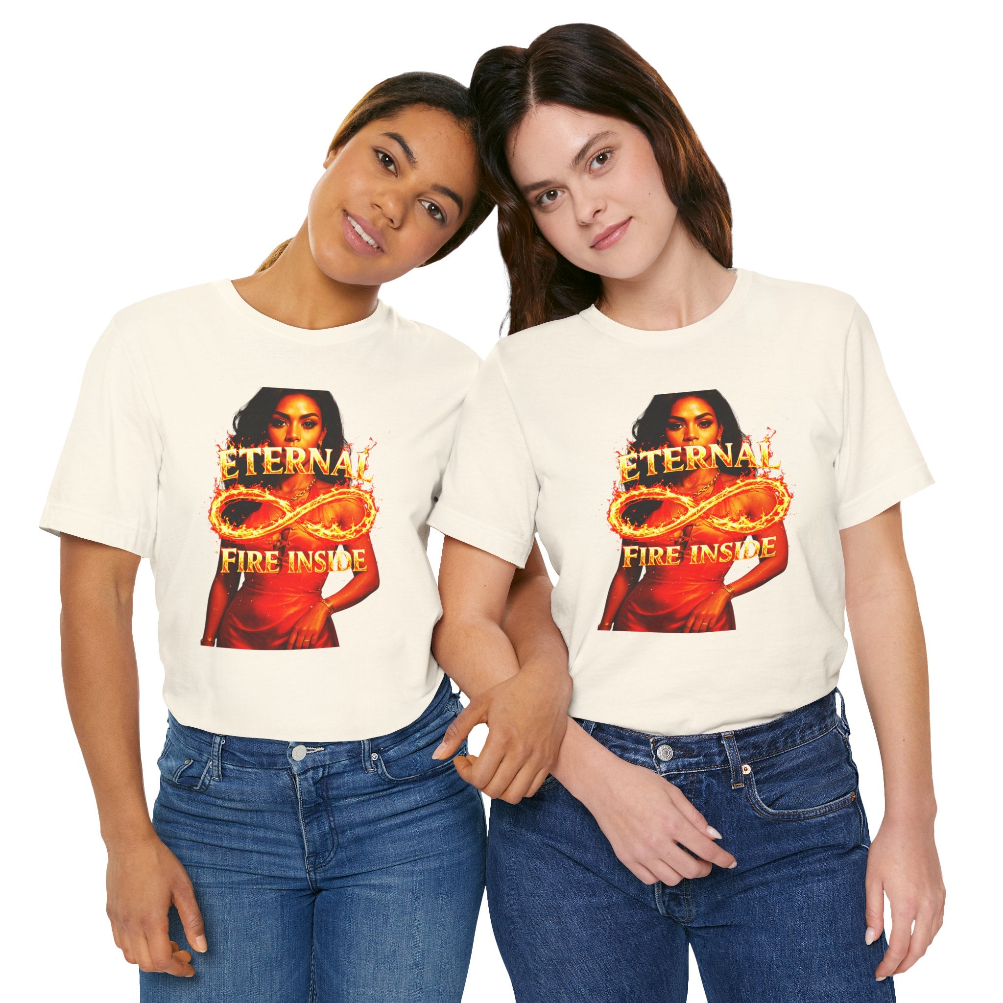 Eternal Fire Inside Graphic Statement Tee