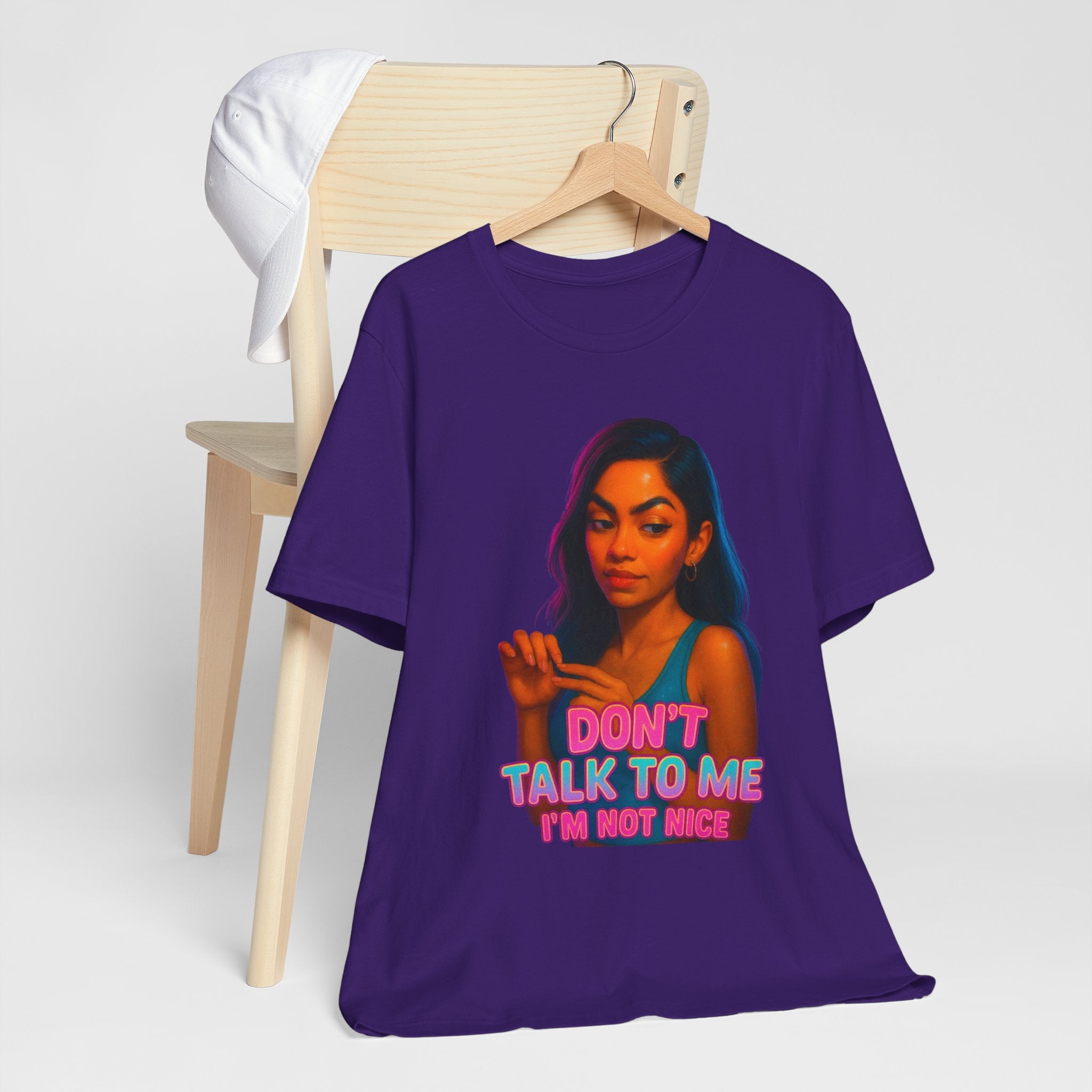 "Don't Talk To Me I'm Not Nice Attitude Graphic T‑Shirt