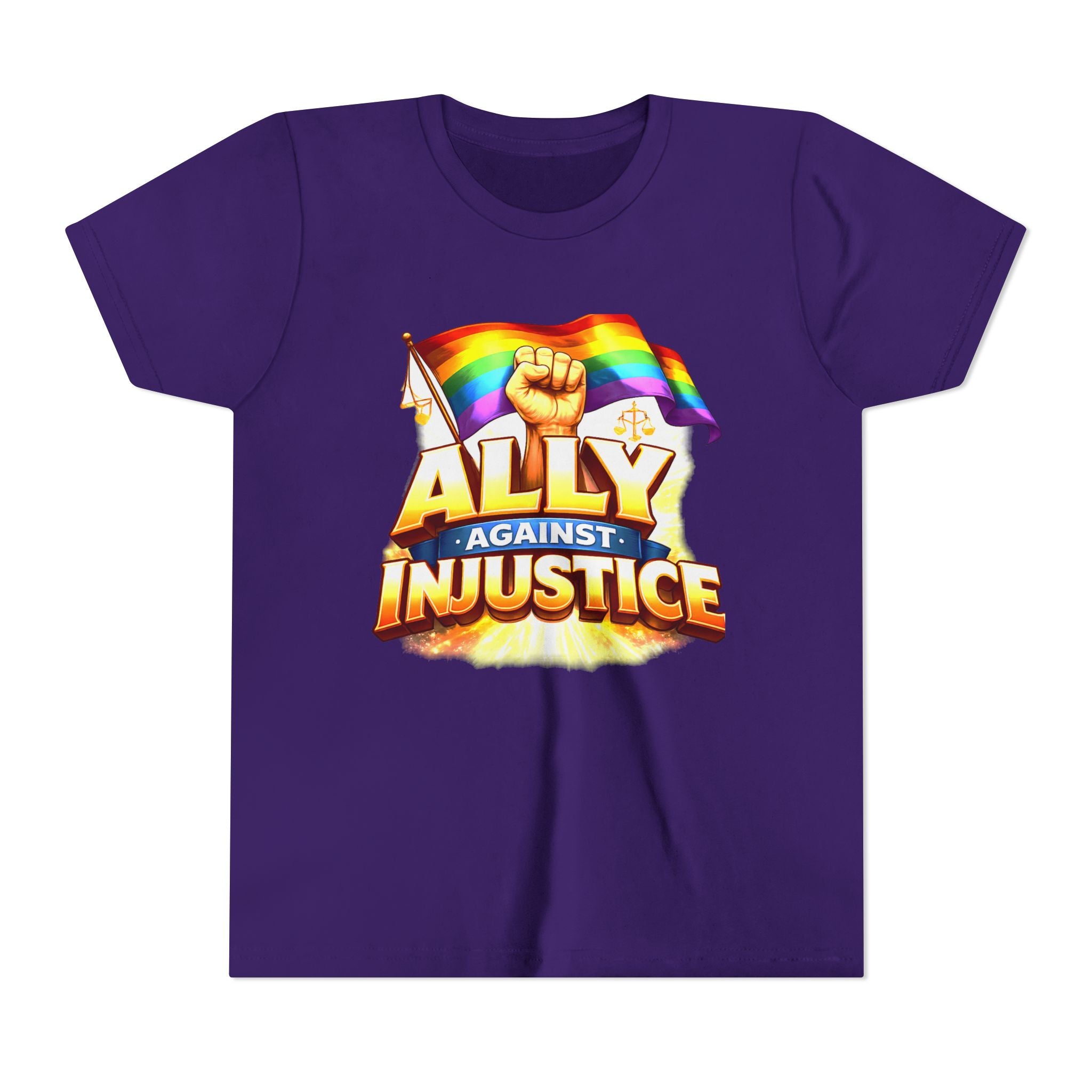 "Ally Against Injustice"  Graphic Unisex Tee