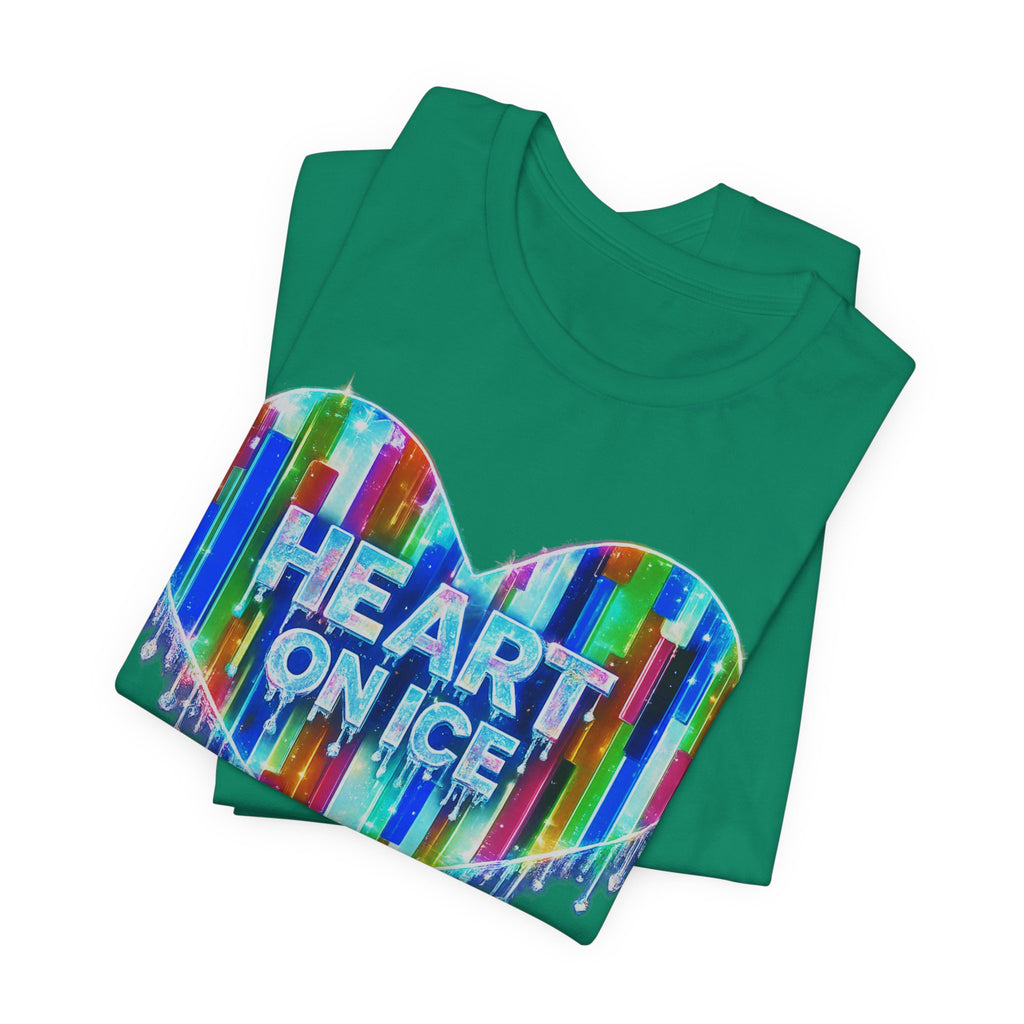 Heart on Ice Diamond Melt Graphic Tee