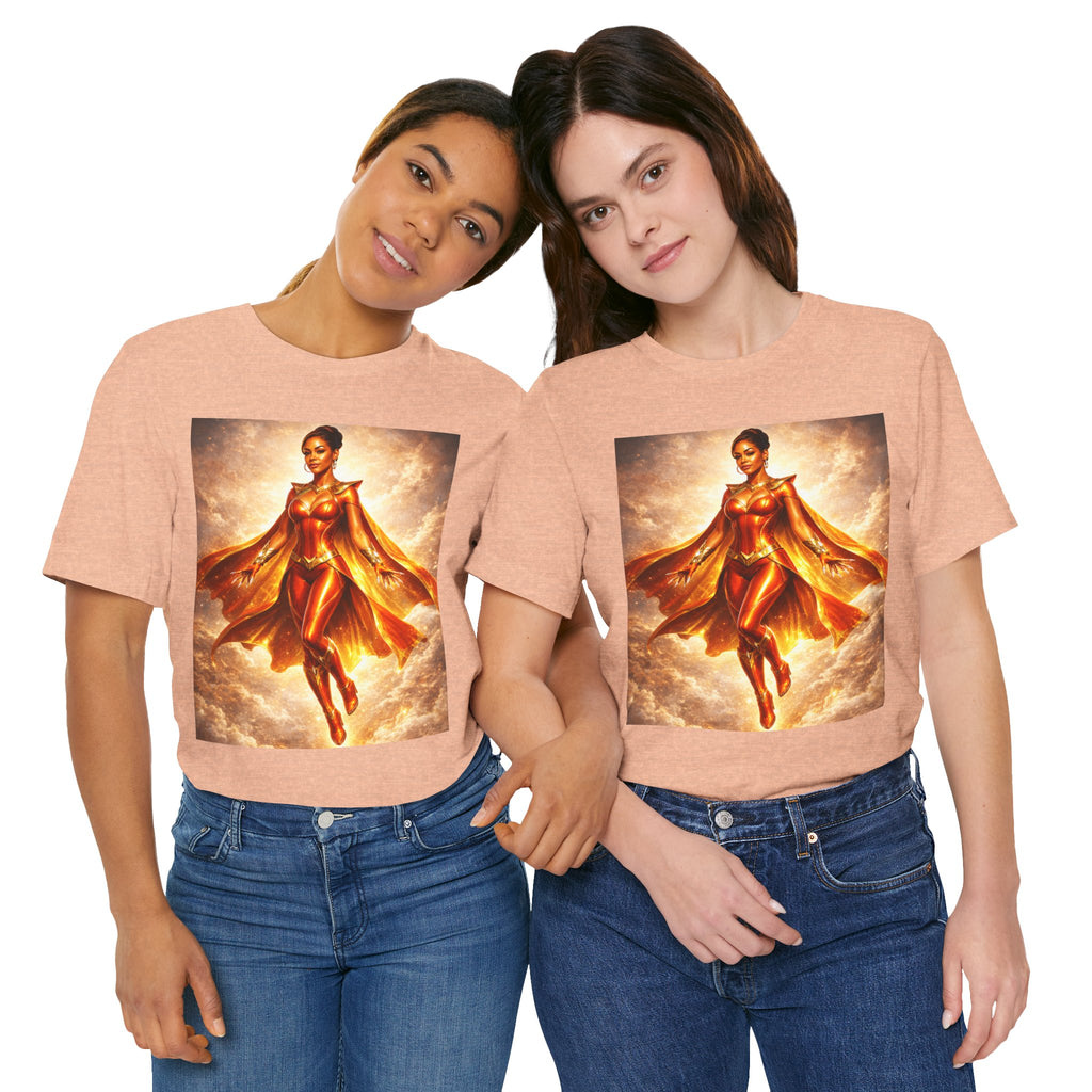 FLOATING GODDESS  HERO PORTRAIT GRAPHIC TEE