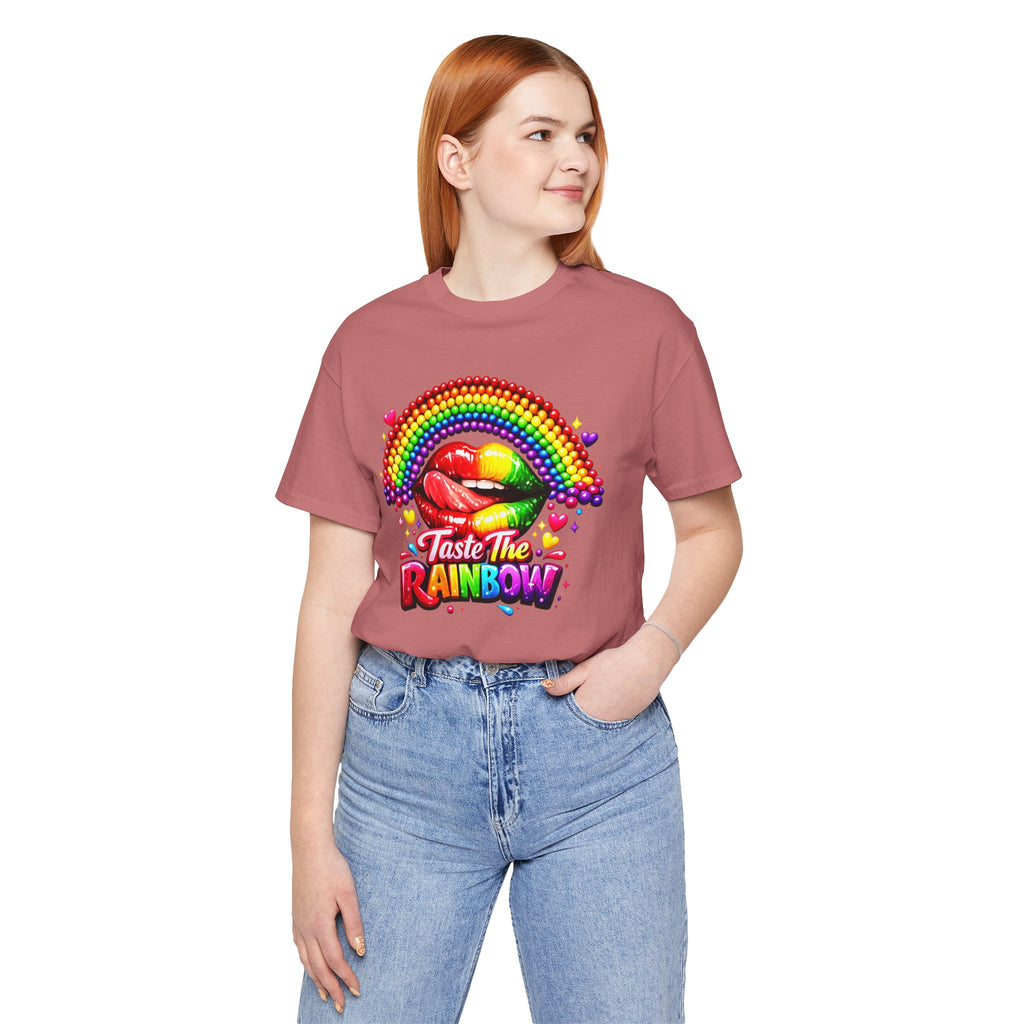 Taste The Rainbow Woman's  Graphic Tee