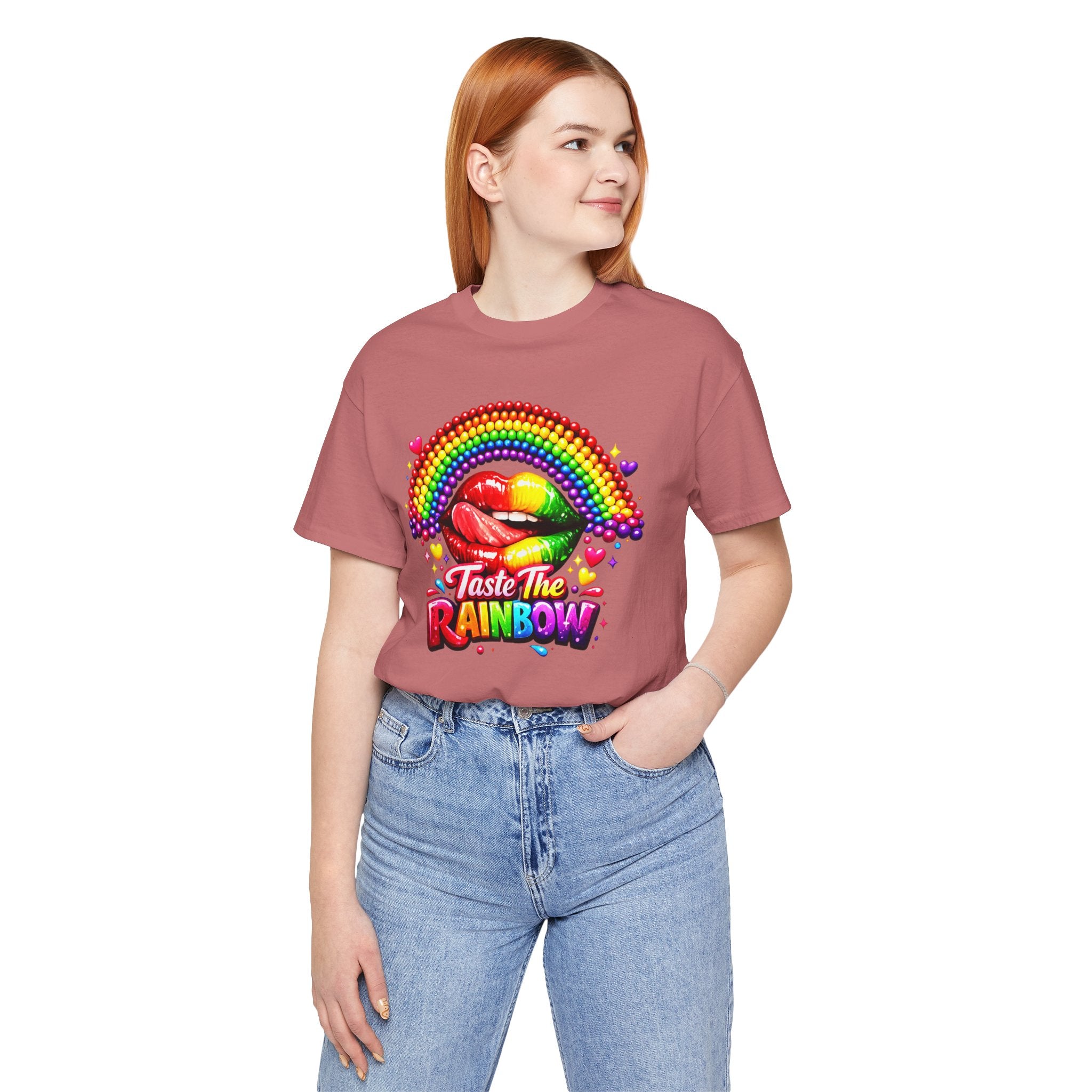 Taste The Rainbow Woman's  Graphic Tee