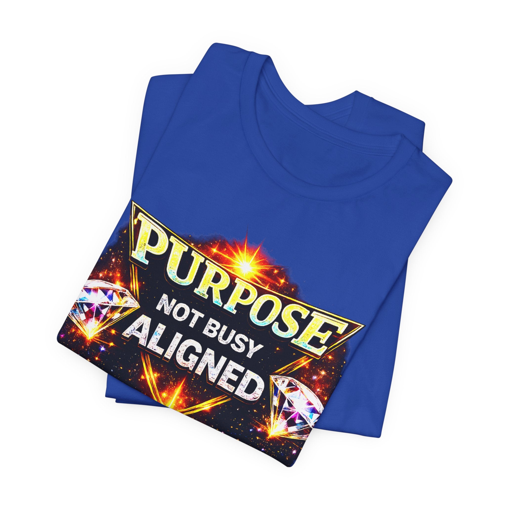 Purpose Not Busy Aligned Unisex Graphic Tee