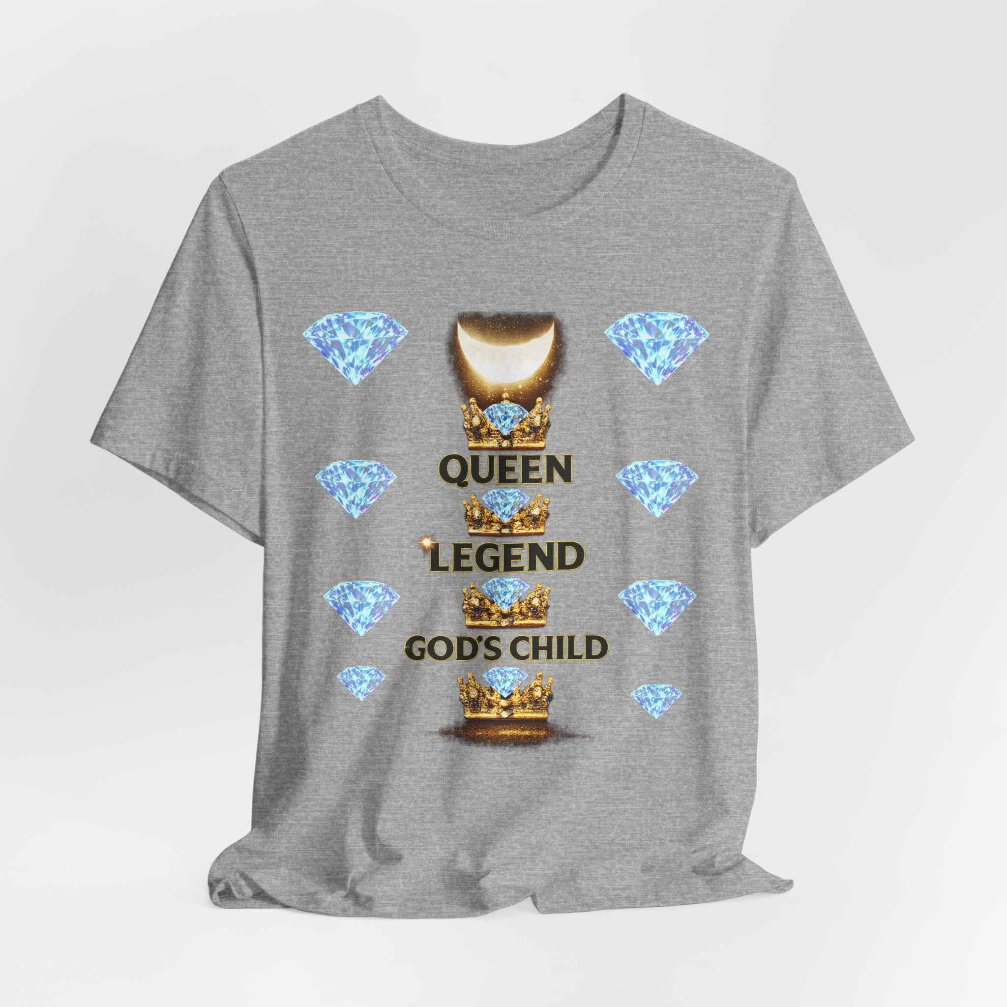 Queen • Legend • God’s Child  Diamond Graphic Glow T-Shirt