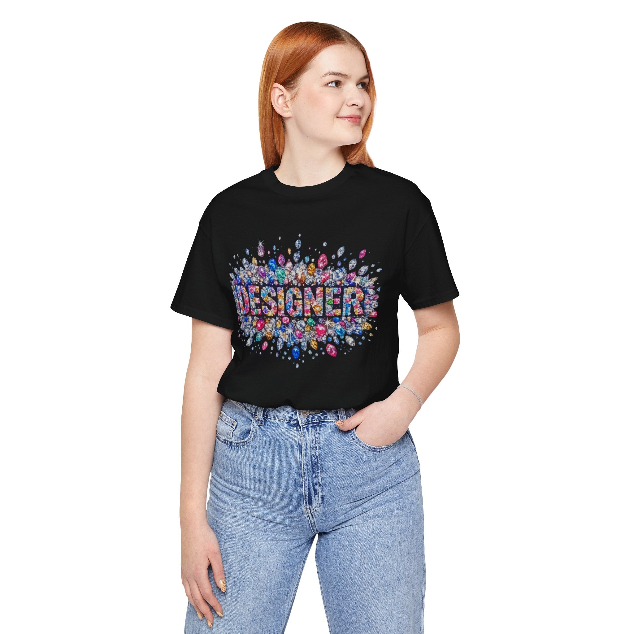 Designer Gemstone Typography Graphic Tee