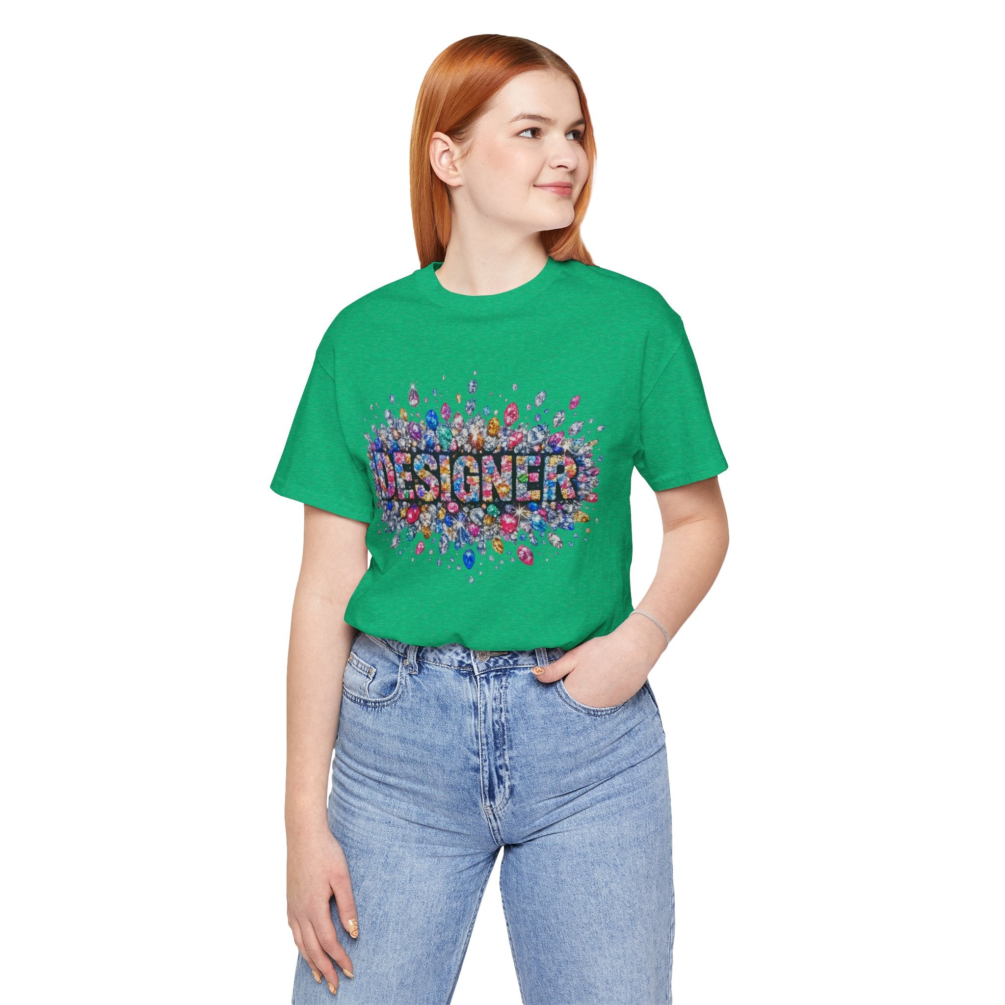 Designer Gemstone Typography Graphic Tee